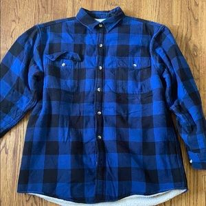 Men’s Fleece Lined Flannel